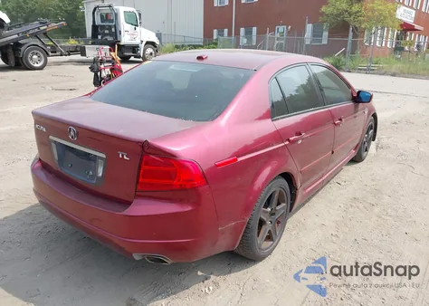 2005 Acura Tl из США, поврежденный, VIN 19UUA66295A073011